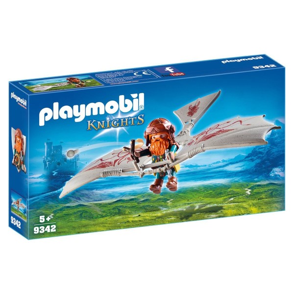 PLAYMOBIL® 9342 2.Wahl - Knights - Zwergenflugmaschine