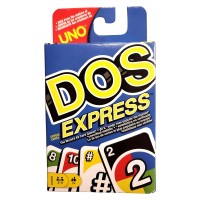 Mattel GDG34 - UNO - DOS Express, Kartenspiel