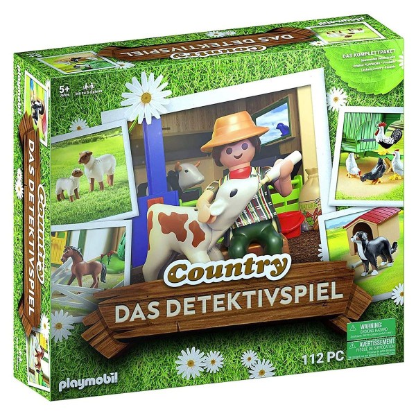 PLAYMOBIL® 70763 - Country - Spielfiguren, Komplettpaket, Das Detektivspiel!