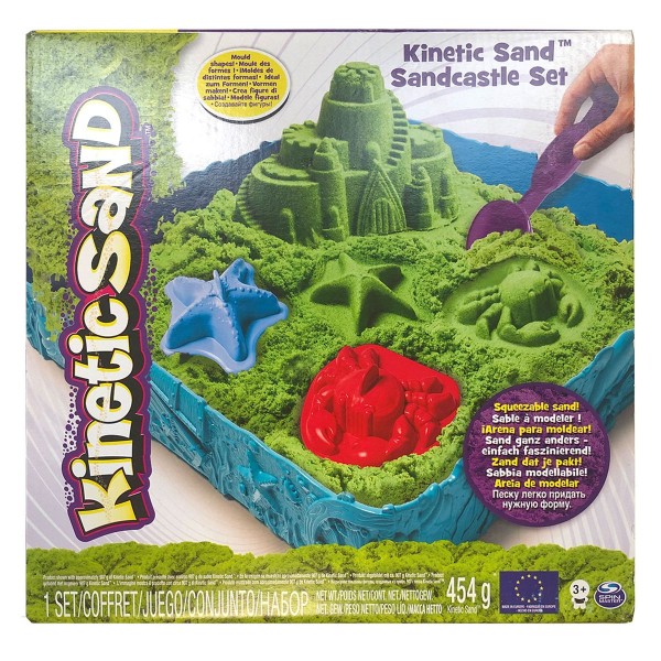 Spin Master 6024397 (20078909)-1 - Kinetic Sand - Sandbox Set - grün