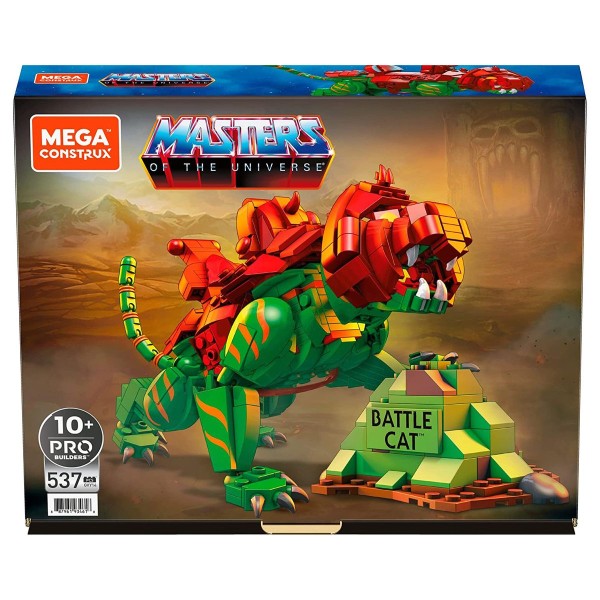 Mattel GVY14 - Mega Construx - Pro Builders - Masters of the Universe - Bausatz, 537 Teile, Battle S