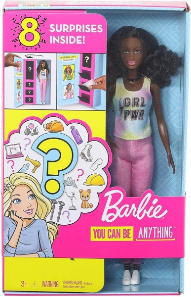Mattel GLH63 - Barbie - You can be anything - Karriere-Puppe, Überraschungsmoden