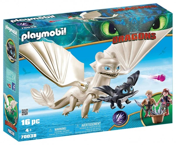 PLAYMOBIL® 70038 - Dreamworks - Dragons - Tagschatten und Babydrachen mit Kindern