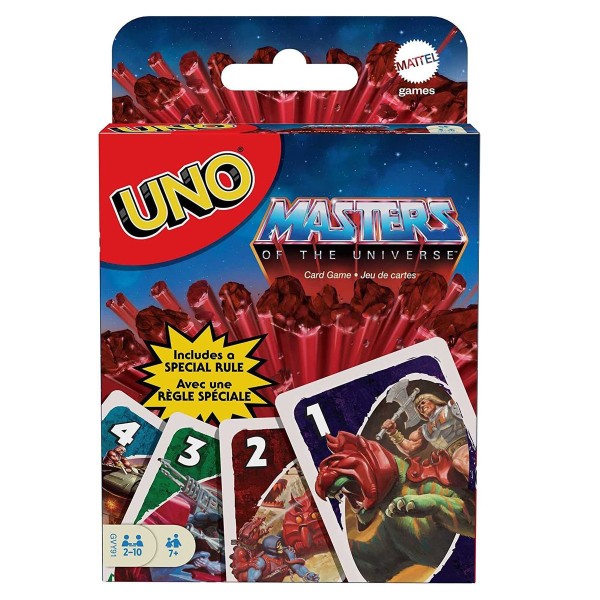 Mattel GVY91 - Masters of the Universe - UNO, Kartenspiel