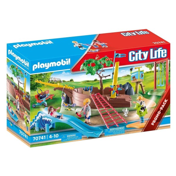 PLAYMOBIL® 70741 2.Wahl - City Life - Abenteuerspielplatz mit Schiff