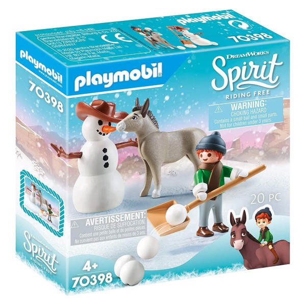 PLAYMOBIL® 70398 - Spirit Riding Free - Schneespaß mit Snips & Herrn Karotte
