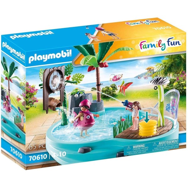 PLAYMOBIL® 70610 - Family Fun - Spaßbecken mit Wasserspritze