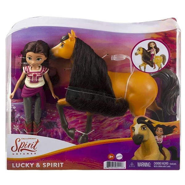 Mattel GXF21 - DreamWorks - Spirit - Lucky & Spirit