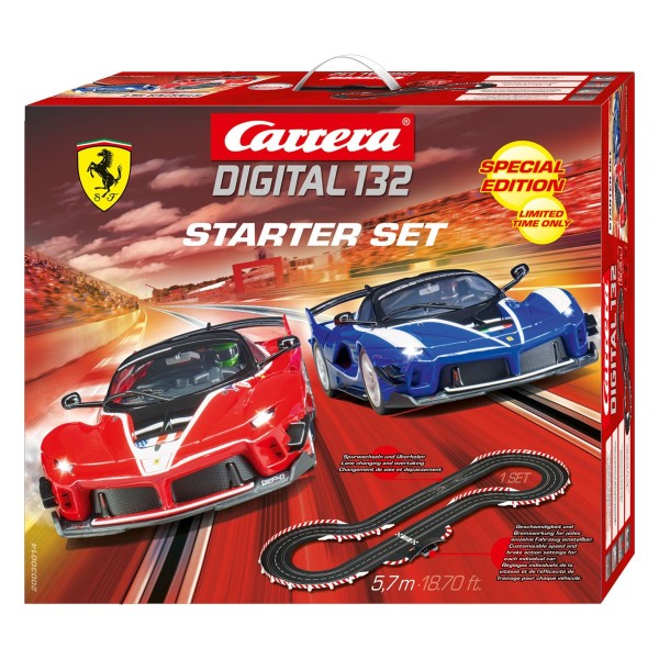 Stadlbauer 20030014 2.Wahl - Carrera - Digital 132 - Ferrari - Starter-Set, Special Edition Rennstre