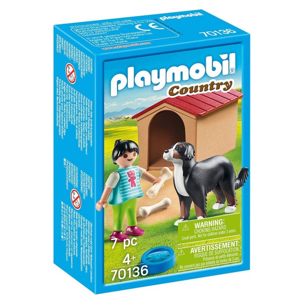 PLAYMOBIL® 70136 - Country - Hofhund mit Hütte