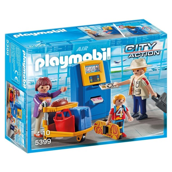 PLAYMOBIL® 5399 2.Wahl - City Action - Familie am Check-in Automat