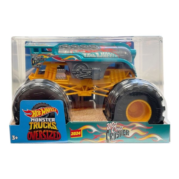 Mattel HTM78 - Hot Wheels - Monster Trucks Oversized - West Coast Crusher