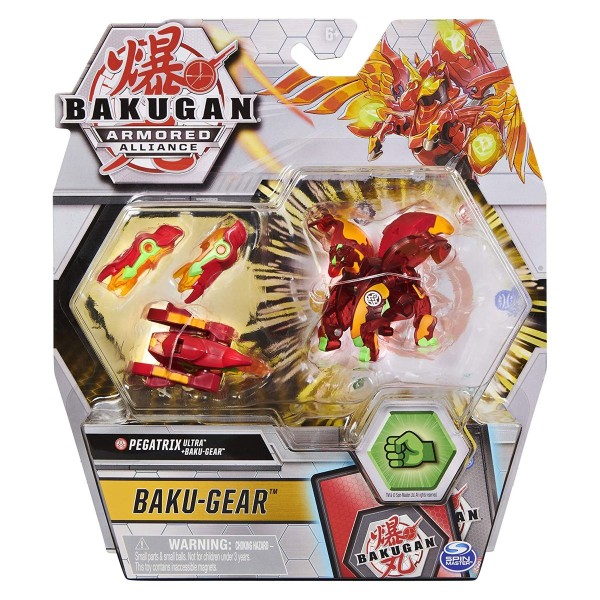 Spin Master 6055887 (20124765) - Bakugan - Amored Alliance - Pegatrix Ultra + Baku-Gear