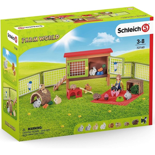 Schleich 72160 - Farm World - Picknick mit den kleinen Haustieren