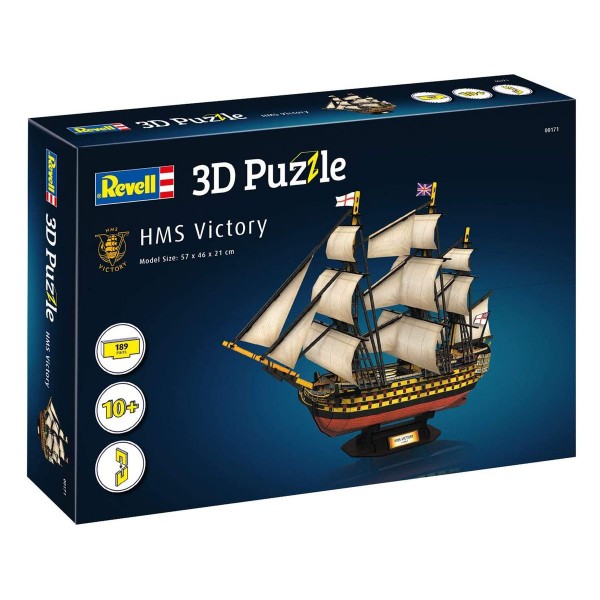 Revell 00171 - 3D Puzzle, Flaggschiff HMS Victory