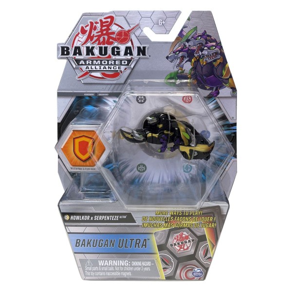 Spin Master 6055885 (20124618) - Bakugan Armored Alliance - Howlkor x Serpenteze Ultra