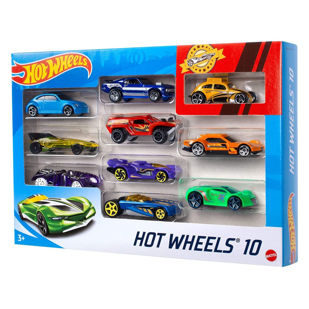 Hot Wheels 20er Pack 1:64 Die-Cast Fahrzeuge Geschenkset Kinder Autos B-WARE 