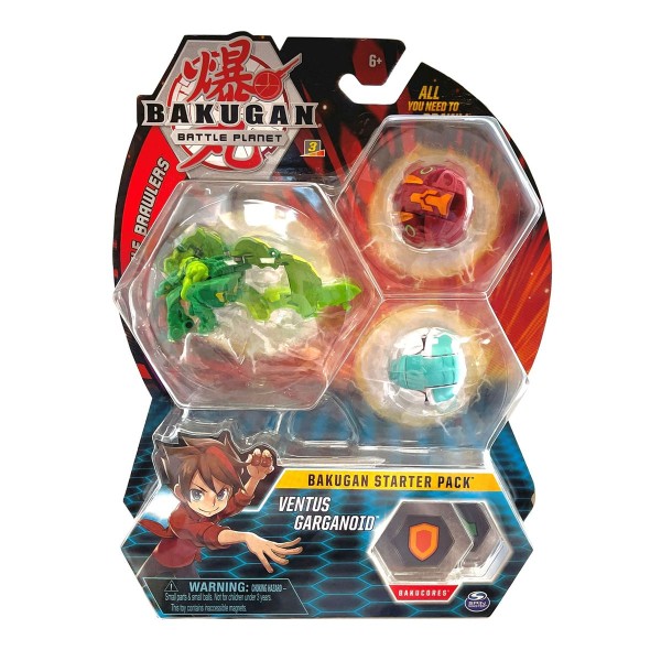 Spin Master 6045144 (20108793) - Bakugan Battle Planet - Starter Pack Ventus Garganoid