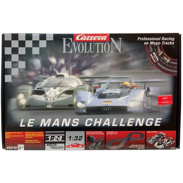 Stadlbauer 25315 - Carrera Evolution - Le Mans Challenge inkl. Bentley EXP Speed 8 & Audi R8R