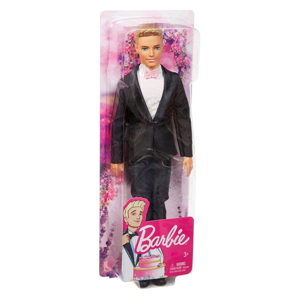 Mattel DVP39 - Barbie - Puppe, Bräutigam Ken