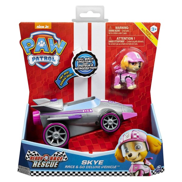 Spin Master 6058586 (20119528) - Paw Patrol - Ready Race Rescue - Race & Go Deluxe Vehicle, Fahrzeug