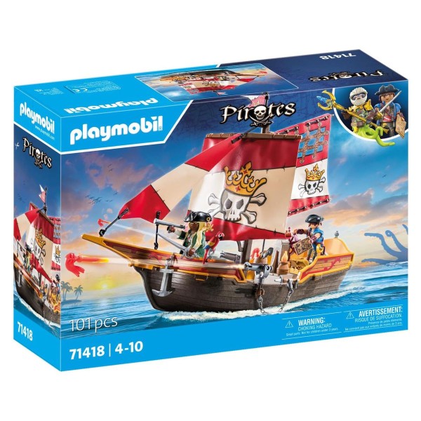 PLAYMOBIL® 71418 - Pirates - Piratenschiff