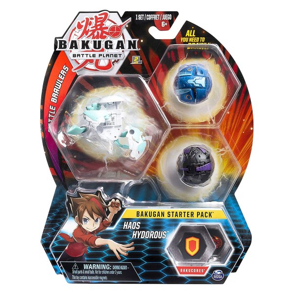 Spin Master 6045144 (20104023) - Bakugan Battle Planet - Starter Pack Haos Hydorous
