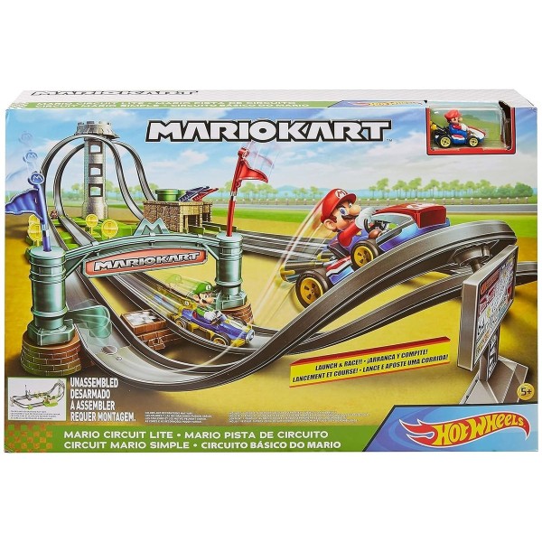 Mattel GHK15 2.Wahl - Hot Wheels - Mario Rennstrecke Lite