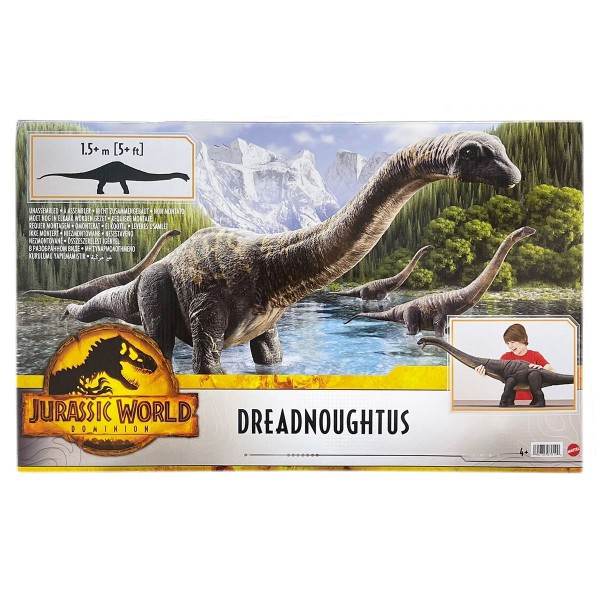 Mattel HHK92 2.Wahl - Jurassic World - Spielfigur, Dreadnoughtus über 1,5 Meter