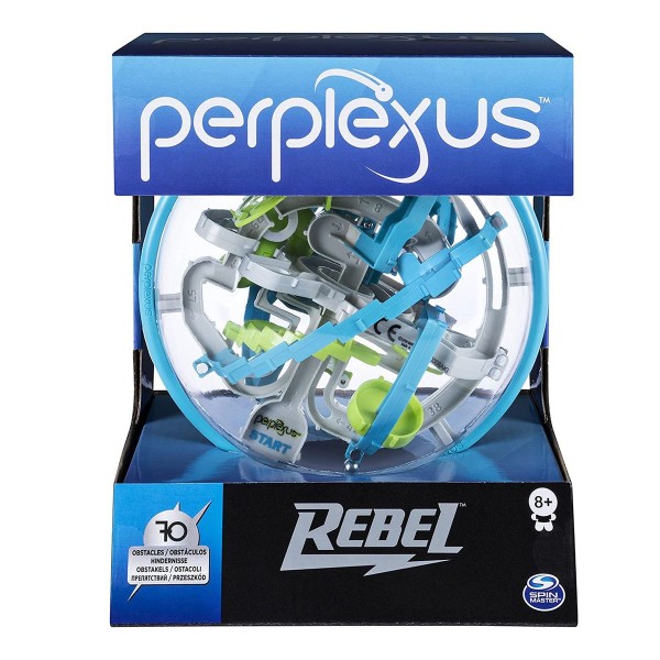 Spin Master 6053147 (20115741) - Perplexus - Rebel, 3D-Kugellabyrinth
