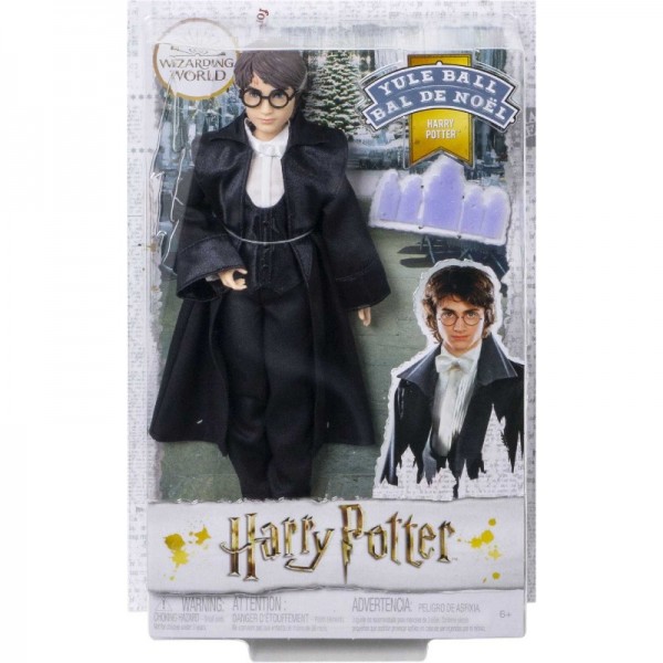 Mattel GFG13 - Harry Potter - Puppe mit Festumhang, Weihnachtsball, 27 cm