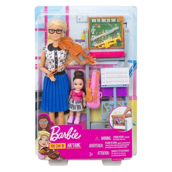 Mattel FXP18 - Barbie - You can be anything - Musiklehrerin