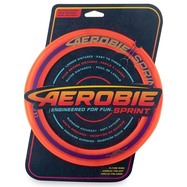 Spin Master 6061959 (20132820) - Aerobie Sprint - Flugring rot