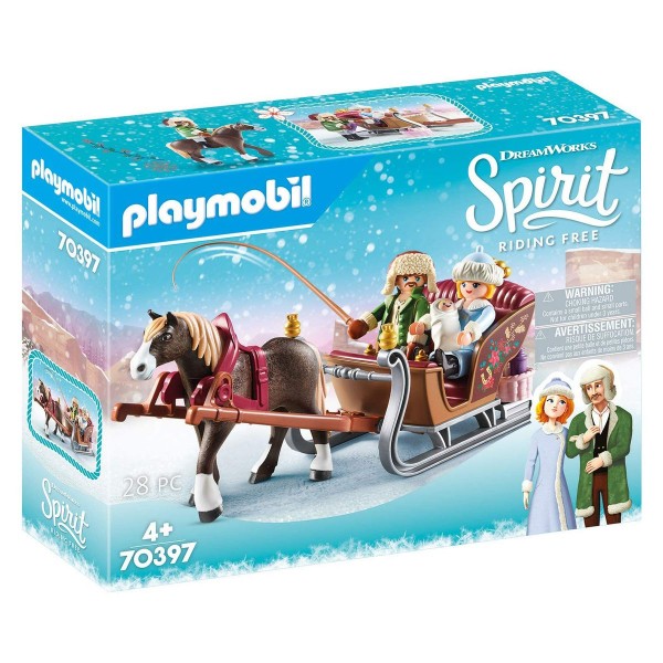 PLAYMOBIL® 70397 - Spirit Riding Free - Winterliche Schlittenfahrt