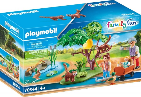 PLAYMOBIL® 70344 - Family Fun - Kleine Pandas im Freigehege