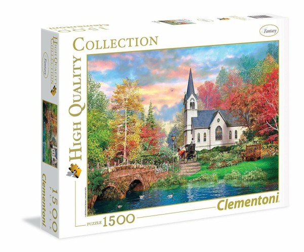 Clementoni 97022 - High Quality Puzzle - Farbenfroher Herbst, 1500 Teile