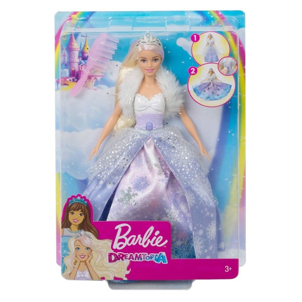 Mattel GKH26 - Barbie - Dreamtopia - Schneezauber Prinzessin, Puppe