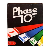 Mattel FPW38 - Phase 10 - Kartenspiel, Neuauflage