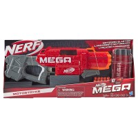 Hasbro E6474EU4 - Nerf Mega - Motorstrike - motorisierter Blaster mit Zubehör