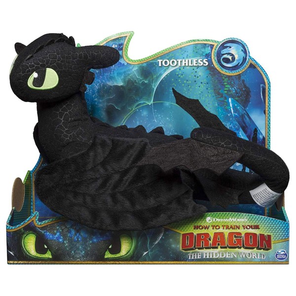 Spin Master 6045088 (20103542) - DreamWorks Drachenzähmen leicht gemacht 3 - Ohnezahn - Toothless, p