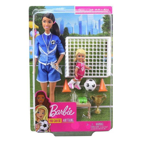Mattel GJM71 - Barbie - You can be anything - Fussballtrainerin
