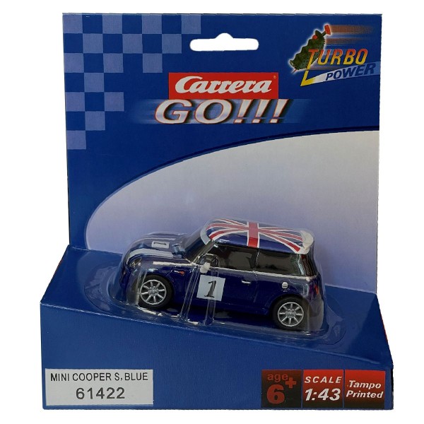 Stadlbauer 61422 - Carrera GO!!! - Mini Cooper S, Blue, Fahrzeug