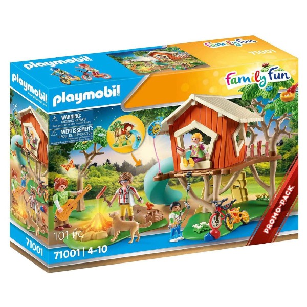 PLAYMOBIL® 71001 - Family Fun - Abenteuer-Baumhaus mit Rutsche