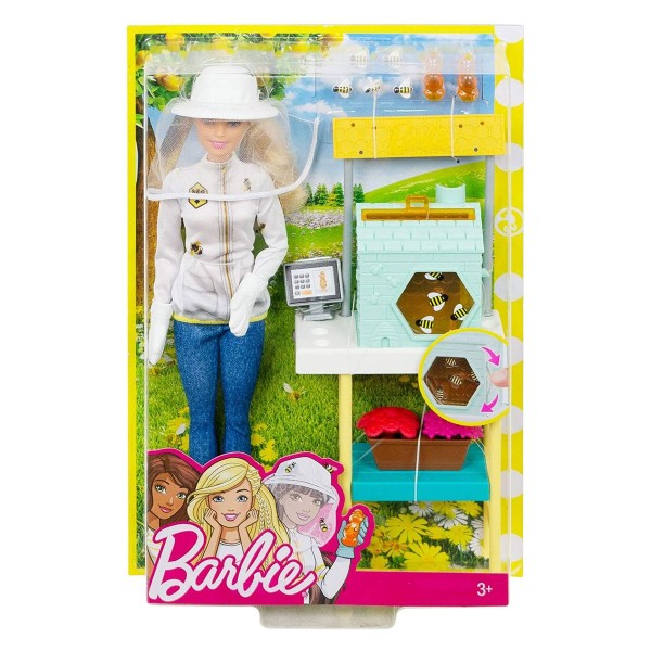 Mattel FRM17 - Barbie - Imkerin mit Spielset