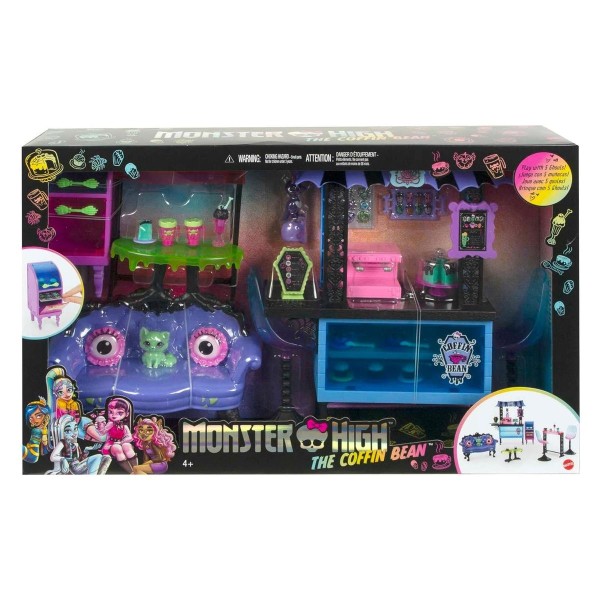 Mattel HHK65 - Monster High - Sargbohnen-Spielset mit Zubehör
