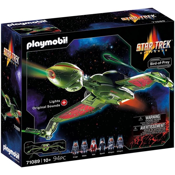 PLAYMOBIL® 71089 - Star Trek - Klingonenschiff mit Licht und original Soundeffekten