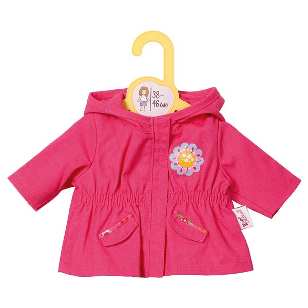 Zapf 870266 pink - Dolly Moda - Jacke mit Kaputze, 38 - 46 cm