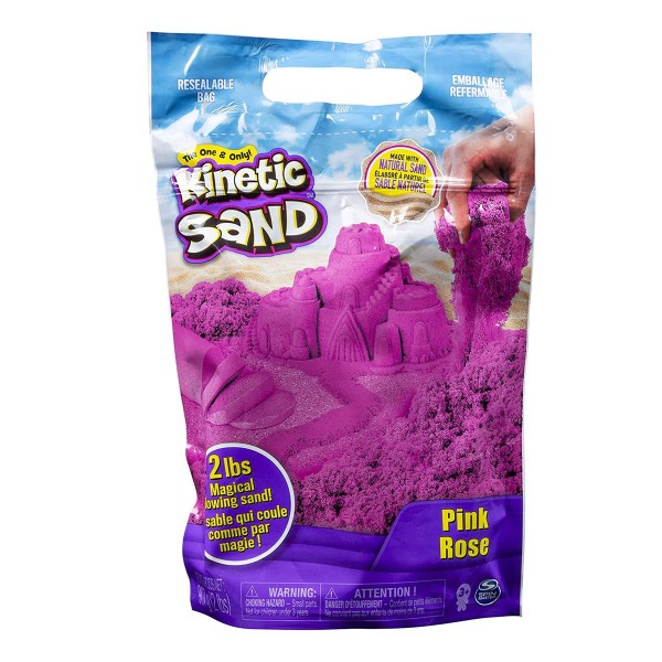 Spin Master 6047185 (20108836) - Kinetic Sand - Beutel 907g, pink