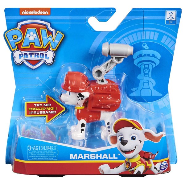 Spin Master 6059508 (20126394) - Paw Patrol - Action Pack, Marshall mit Sound