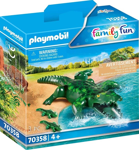 PLAYMOBIL® 70358 - Family Fun - Alligator mit Babys